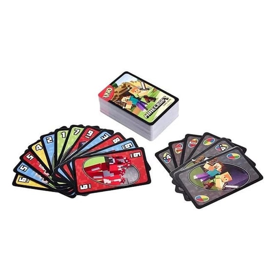 Настольная игра Mattel: UNO: Minecraft, (60678) 2