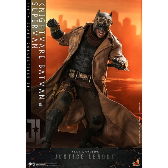 Колекційні фігури Hot Toys: DC: Justice League: Knightmare Batman and Superman, (607430) 2
