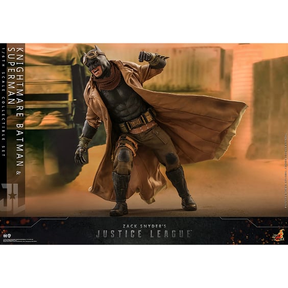 Колекційні фігури Hot Toys: DC: Justice League: Knightmare Batman and Superman, (607430) 3