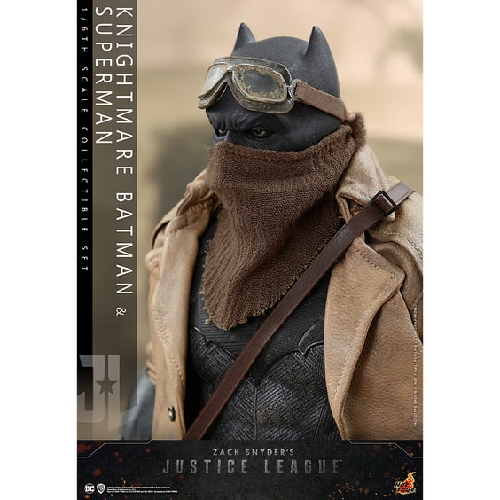 Колекційні фігури Hot Toys: DC: Justice League: Knightmare Batman and Superman, (607430) 4