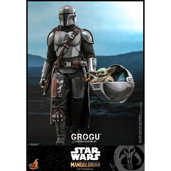 Колекційна фігура Hot Toys: Television Masterpiece: Star Wars: The Mandalorian: Grogu, (607850)