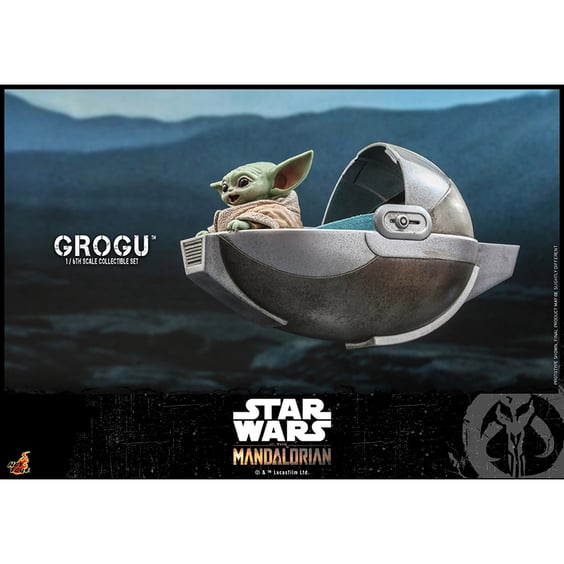 Колекційна фігура Hot Toys: Television Masterpiece: Star Wars: The Mandalorian: Grogu, (607850) 2