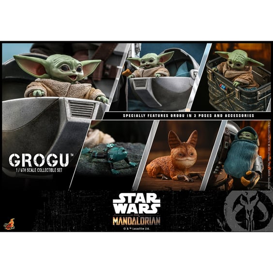 Колекційна фігура Hot Toys: Television Masterpiece: Star Wars: The Mandalorian: Grogu, (607850) 11