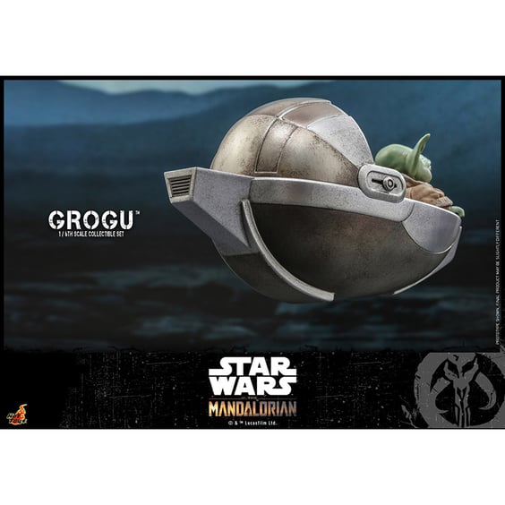 Колекційна фігура Hot Toys: Television Masterpiece: Star Wars: The Mandalorian: Grogu, (607850) 3