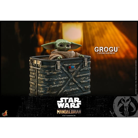 Колекційна фігура Hot Toys: Television Masterpiece: Star Wars: The Mandalorian: Grogu, (607850) 4