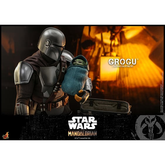 Колекційна фігура Hot Toys: Television Masterpiece: Star Wars: The Mandalorian: Grogu, (607850) 6