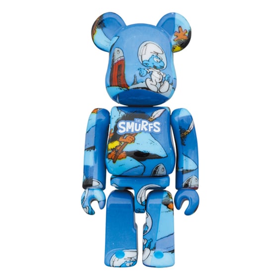*Original* Be@rbrick: The Smurfs: The Astrosmurf (Set) (100% & 400%), (608938) 2