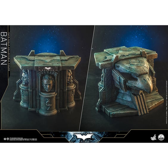Колекційна фігура Hot Toys: Quarter Scale: DC: Batman: The Dark Knight Trilogy: Batman, (609984) 8