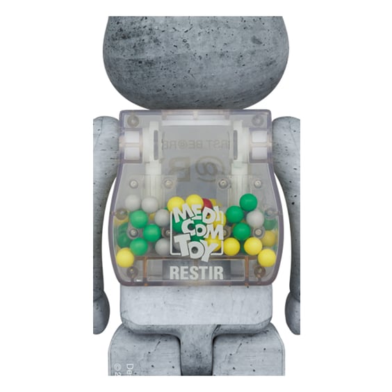 *Original* Be@rbrick: My First Baby (Concrete) (Set) (100% & 400%), (610498) 3