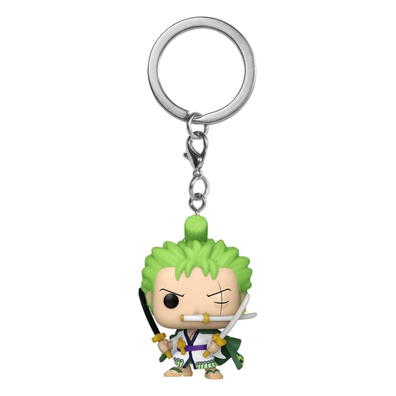 Брелок Funko Pocket POP!: Keychain: One Piece: Roronoa Zoro, (61371) 2