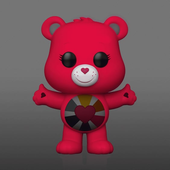 Фігурка Funko POP!: Animation: Care Bears: 40th Anniversary: Hopeful Heart Bear (Glow Chase Limited Edition), (615563) 3