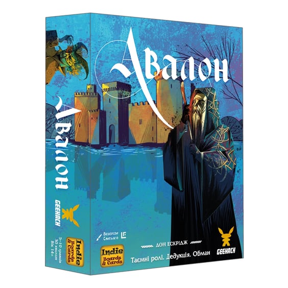 Настольная игра Geekach: Авалон (Нова версія), (621001)