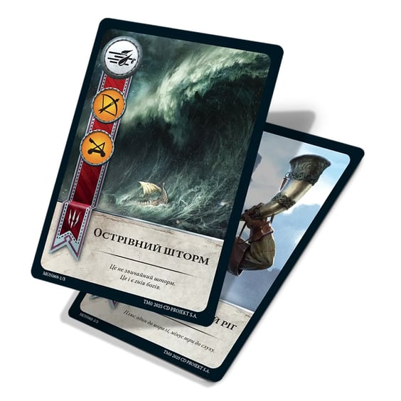 Настольная игра Geekach: The Witcher 3: Wild Hunt: Гвинт: Легендарна карткова гра, (622374) 5