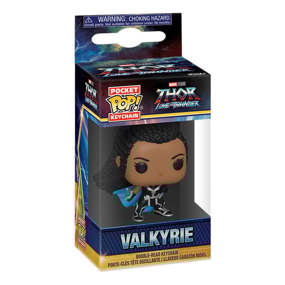 Брелок Funko Pocket POP!: Keychain: Marvel: Thor: Love and Thunder: Valkyrie, (62418) 3