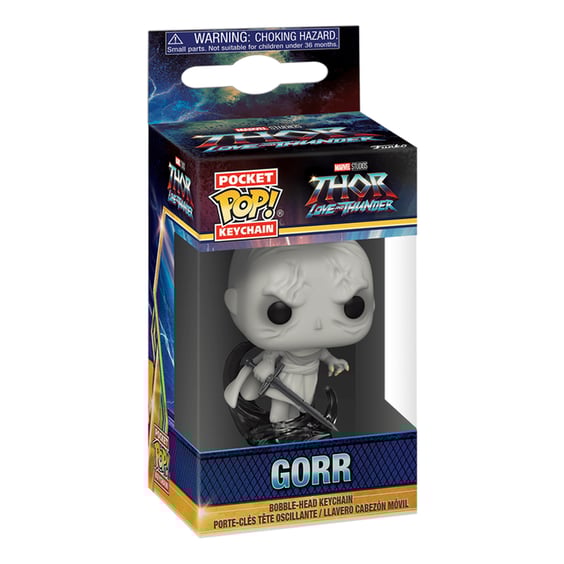 Брелок Funko Pocket POP!: Keychain: Marvel: Thor: Love and Thunder: Gorr, (62419) 3