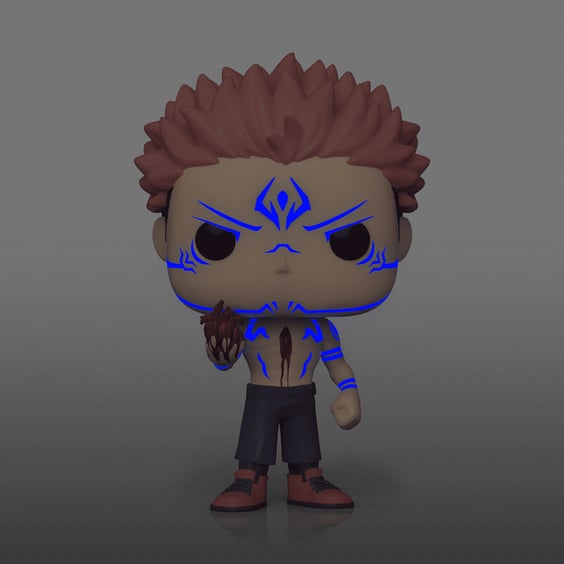 Фигурка Funko POP!: Animation: Jujutsu Kaisen: Ryomen Sukuna (Glow Chase Limited Edition) (Galactic Toys Exclusive), (626484) 3