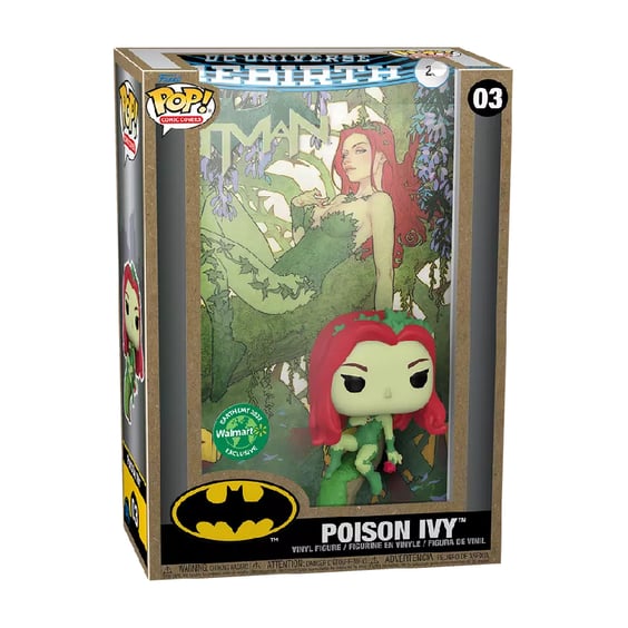 Фігурка Funko POP!: Comic Covers: DC: Rebirth: Batman: Poison Ivy (Walmart Exclusive), (62703) 3