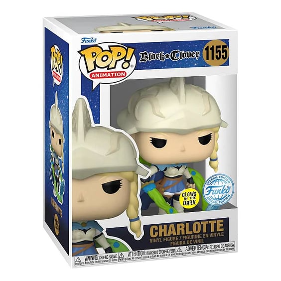 Фигурка Funko POP!: Animation: Black Clover: Charlotte (Special Edition) (Glows in the Dark), (63143) 4