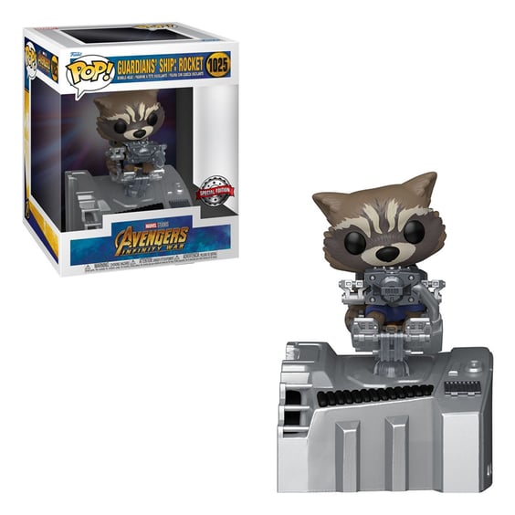 Фігурка Funko POP!: Marvel (Studios): Avengers: Infinity War: Guardians' Ship: Rocket (Special Edition), (63211)
