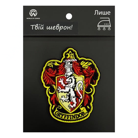 Шеврон Wizarding World: Harry Potter: Hogwarts Houses: Gryffindor: Logo, (6388)