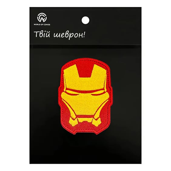 Шеврон Marvel: Iron Man: Helmet, (6395)
