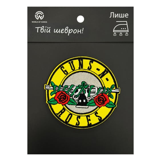 Шеврон Guns N' Roses: Logo, (6402)