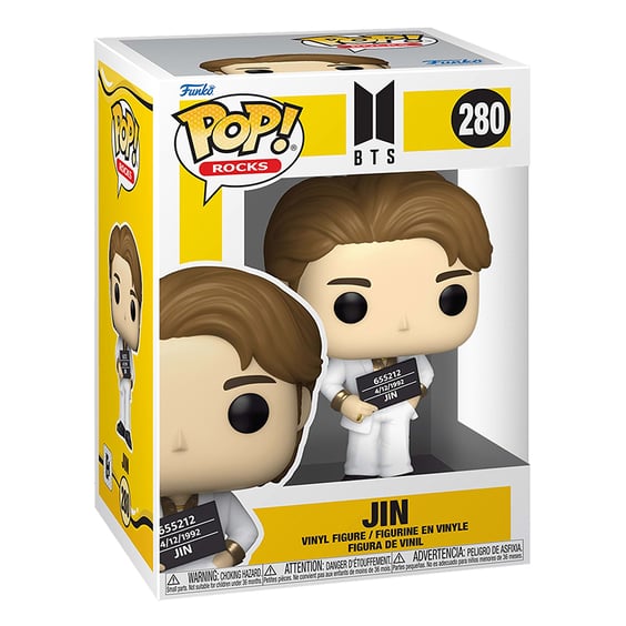 Фігурка Funko POP!: Rocks: BTS: Jin, (64045) 2