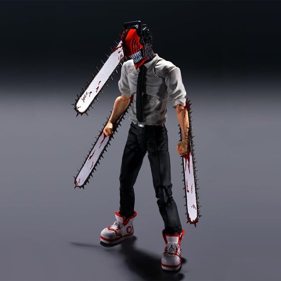 Екшн-фігурка Bandai: Tamashii Nations: S.H.Figuarts: Chainsaw Man: Chainsaw Man, (640512) 2