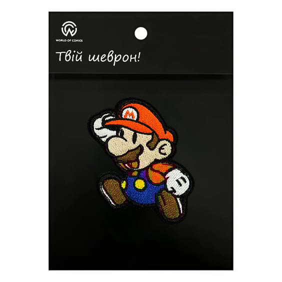 Шеврон Super Mario: Mario, (6411)