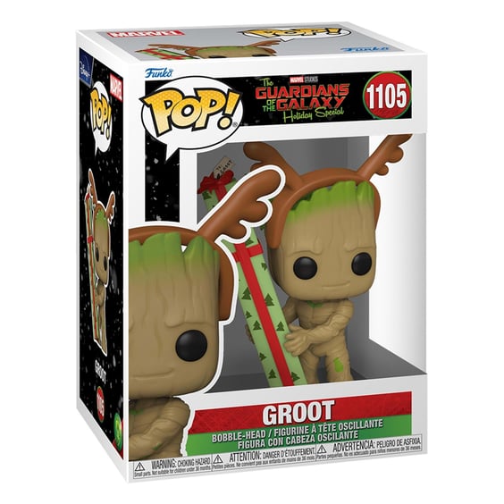 Фігурка Funko POP!: Marvel (Studios): Guardians of the Galaxy: Holiday Special: Groot, (64332) 3