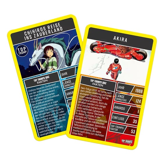 Настільна гра Winning Moves: Top Trumps Quiz: Anime-Film Guide, (64398) 4