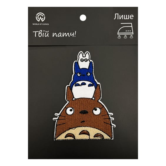 Патч Studio Ghibli: My Neighbor Totoro: Totoro, Chu and Chibi, (6477)