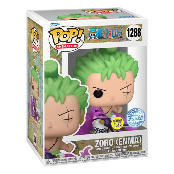 Фігурка Funko POP!: Animation: One Piece: Zoro (Enma) (Glows in the Dark) (Special Edition), (65028) 2
