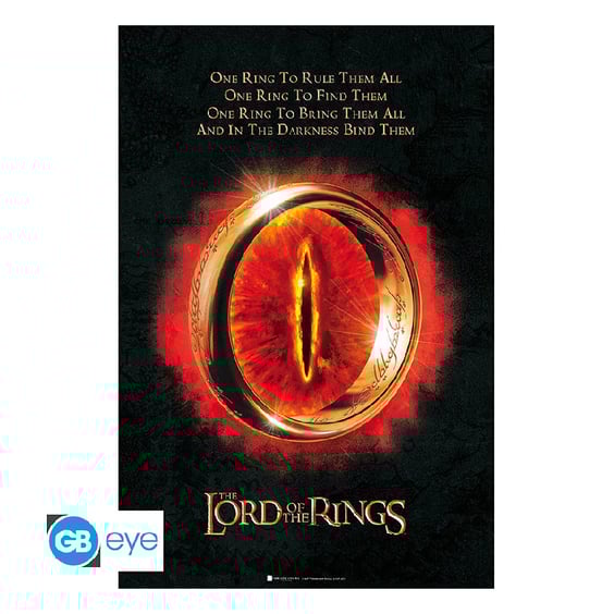 Постер GB Eye: Maxi: Lord Of The Rings: The One Ring, (65333)