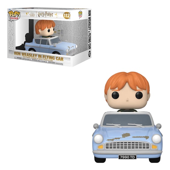 Фігурка Funko POP!: Rides: Wizarding World: Harry Potter: Ron Weasley in Flying Car, (65654)