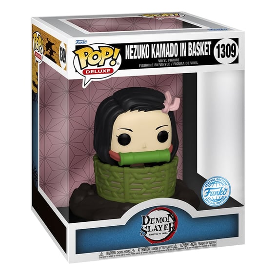 Фигурка Funko POP!: Deluxe: Demon Slayer: Nezuko Kamado in Basket (Special Edition), (66634) 3
