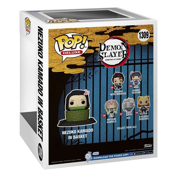 Фигурка Funko POP!: Deluxe: Demon Slayer: Nezuko Kamado in Basket (Special Edition), (66634) 4