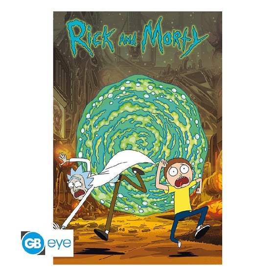 Постер GB Eye: Maxi: Rick & Morty: Portal, (66767)