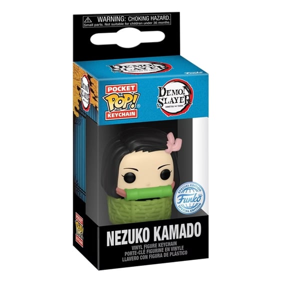 Брелок Funko Pocket POP!: Keychain: Demon Slayer: Nezuko Kamado (Special Edition), (66824) 3