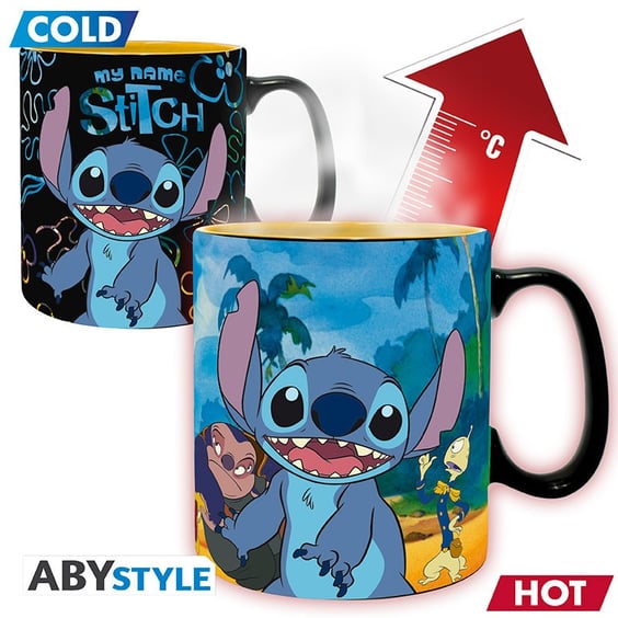 Кухоль-хамелеон ABYstyle: Disney: Lilo & Stitch: «Ohana -means- Family», (67054) 2