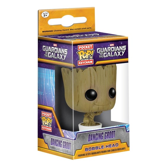 Брелок Funko Pocket POP!: Keychain: Marvel: Guardians Of The Galaxy: Dancing Groot (Bobblehead), (6715) 3