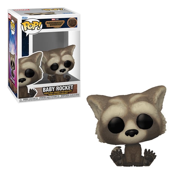 Фигурка Funko POP!: Marvel (Studios): Guardians of the Galaxy: Volume 3: Baby Rocket, (67516)