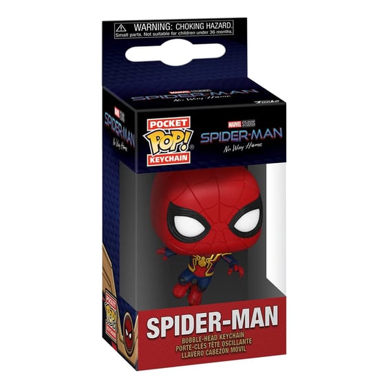 Брелок Funko POP!: Keychain: Marvel (Studios): Spider-Man: No Way Home: Spider-Man, (67599) 3