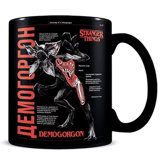 Кружка-хамелеон Pyramid International: Stranger Things: Anatomy of a Demogorgon, (67793)