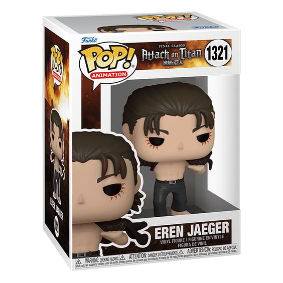 Фигурка Funko POP!: Animation: Attack on Titan: Eren Jaeger, (67926) 3