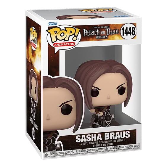 Фигурка Funko POP!: Animation: Attack on Titan: Sasha Braus, (67927) 3