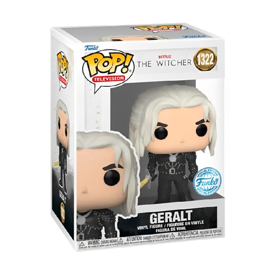 Фигурка Funko POP!: Television: The Witcher: Geralt (Special Edition), (68646) 3