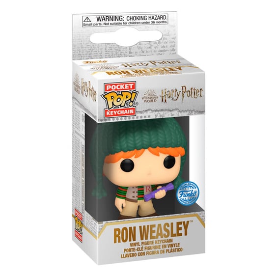 Брелок Funko POP! Keychain: Wizarding World: Harry Potter: Ron Weasley, (68667) 3