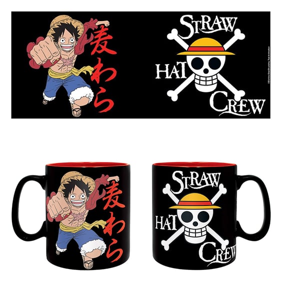 Кружка-хамелеон ABYstyle: One Piece: Straw Hat Crew: Luffy, (69058) 3