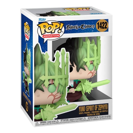 Фігурка Funko POP!: Animation: Black Clover: Yuno (Spirit of Zephyr), (70571) 3